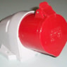 WCD opbouw 32A 4 polig IP44.