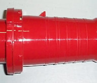 Stekker 63A 5 polig IP44.