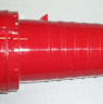 Stekker 63A 5 polig IP44.