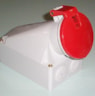 WCD opbouw 63A 5 polig IP44