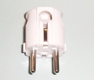 Stekker PVC Haaks