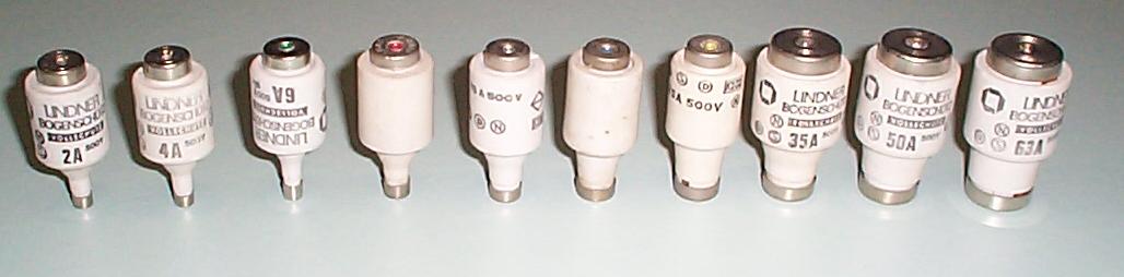 Zekering DII/DIII