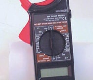 Digitale meter met Amperetang.