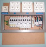 Schakelbord 8 voudig + kachel + continu