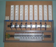 Schakelbord 28-32 voudig+kachel+continu