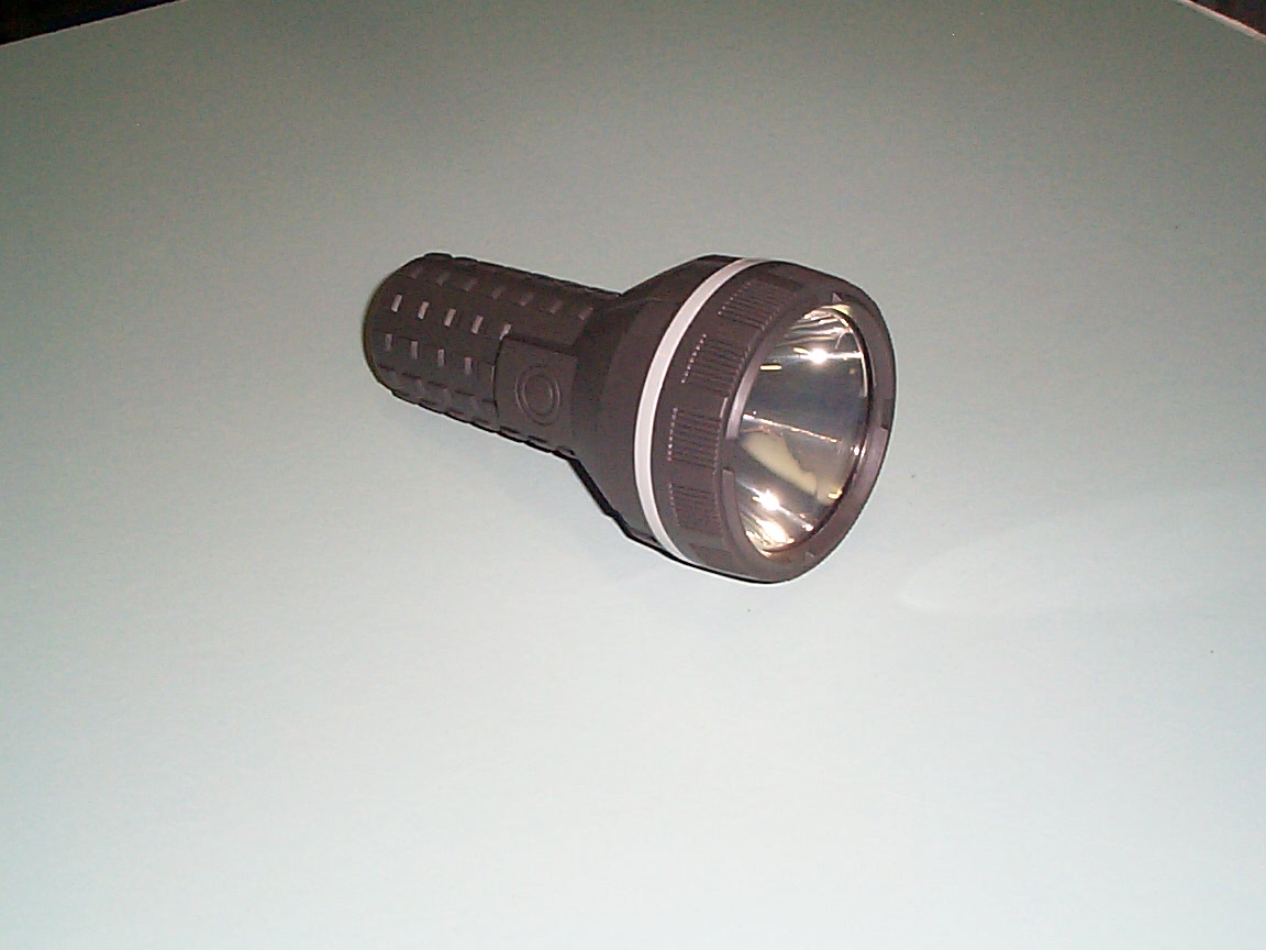 Zaklamp rubber klein