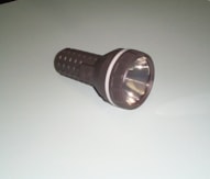 Zaklamp rubber klein
