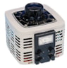 Regeltrafo met analoge uitlezing.