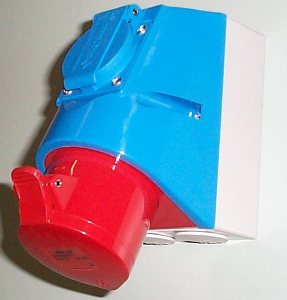 WCD opbouw met schuko