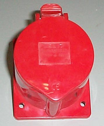 WCD inbouw 32A 4 polig IP44