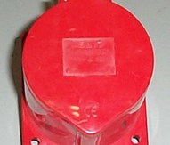WCD inbouw 32A 4 polig IP44