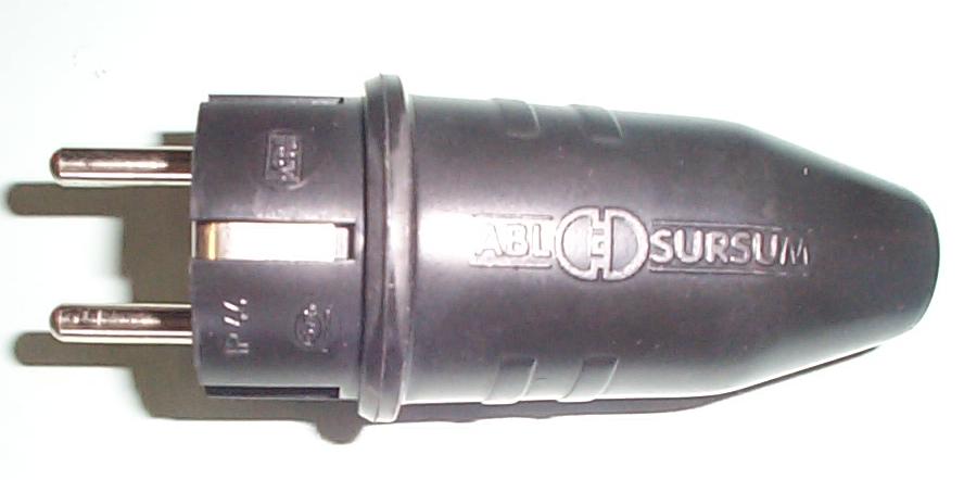 Stekker Rubber Recht