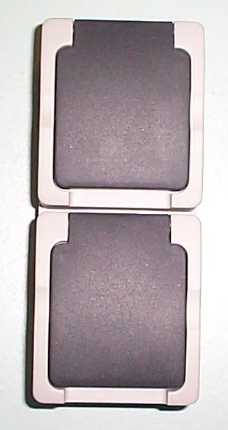 WCD waterdicht 2 voudig verticaal