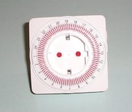Stekkerklok Analoog 