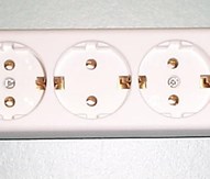 Tafelstopcontact los 3V Wit