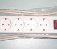Tafelstopcontact 5V, Schakelaar, 1,5m Sn