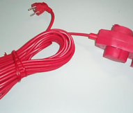 Verlengsnoer 4 voudig 10m