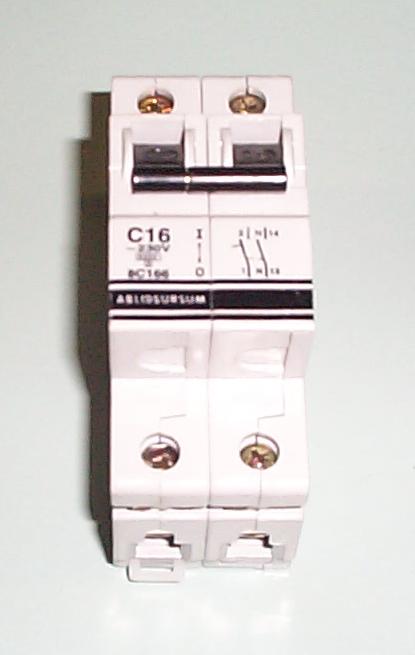 Automaat 1p+N 2 module breed (35mm)