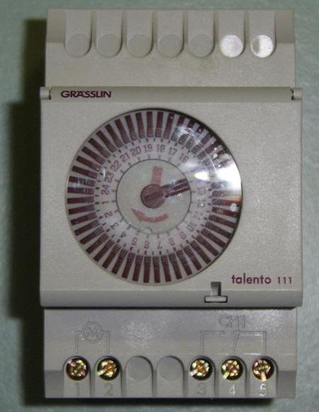 Tijdklok Analoog ABL