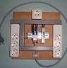 Schakelbord 6 voudig + kachel