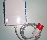 Verdeler 32A5PCEEnorm - 6 x 220V Schuko