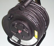 Haspel 25m 4 voudig IP44