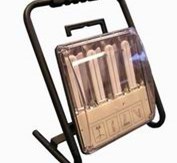 Werklamp met 4 x 9W met 5m Snoer