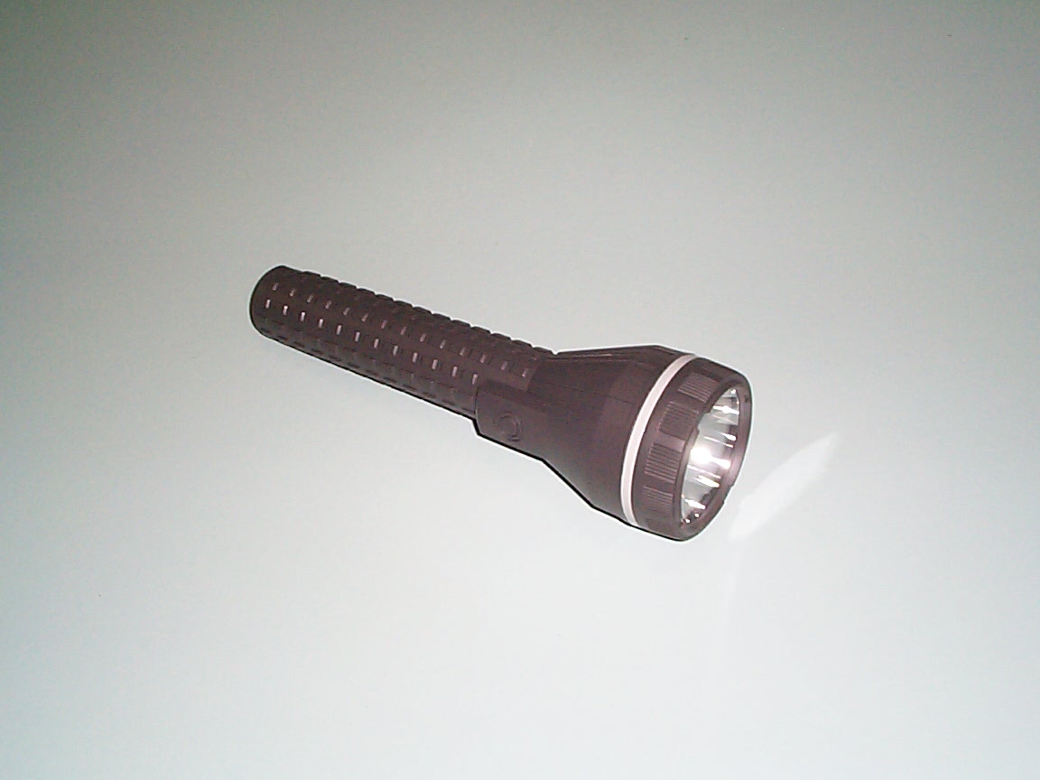 Zaklamp rubber groot