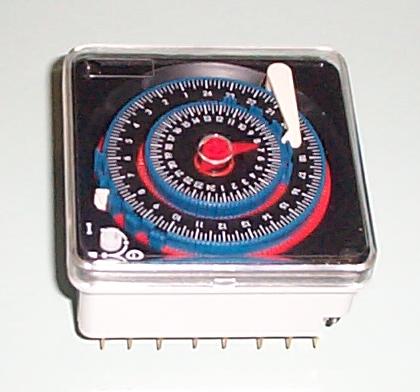 Tijdklok Analoog Legrand dubbel