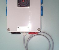 Klokkast 4V+Kachel+Voedingspomp