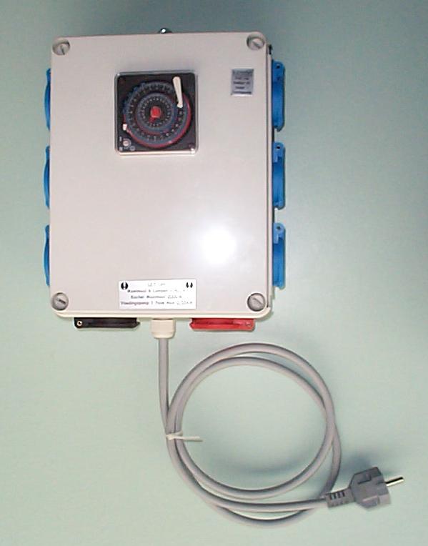 Klokkast 6V(400W)+Kachel+Voedingspomp