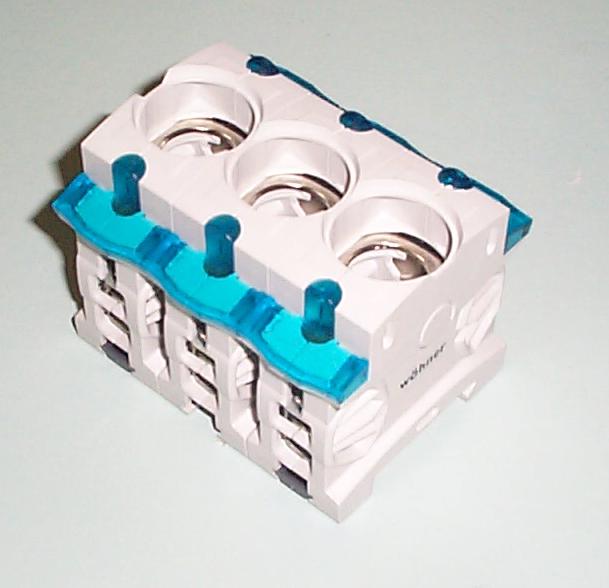 Zekeringhouder 3V D01 Din